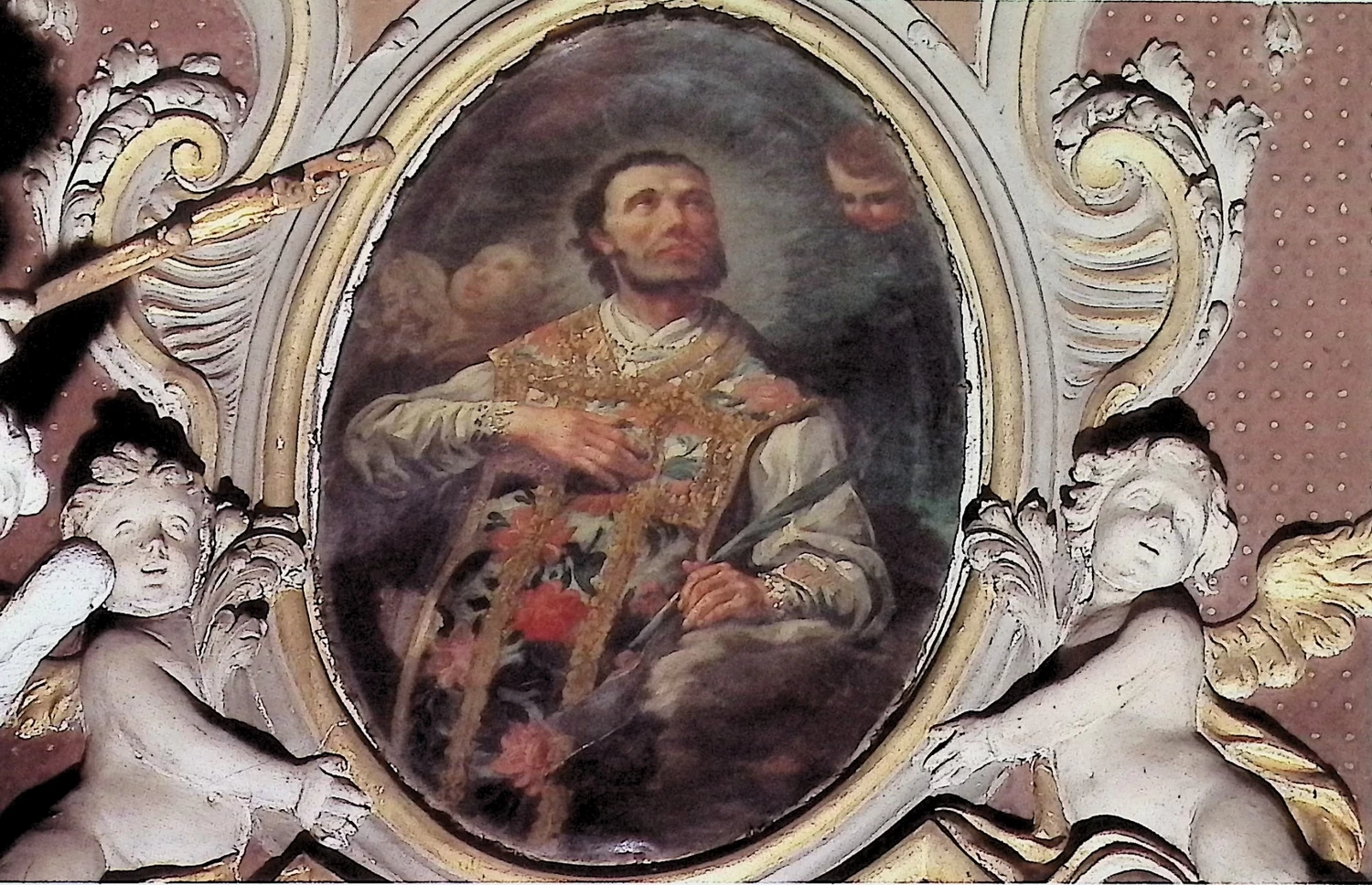 Giacomo Ceruti, il Pitocchetto - San Valentino, Basilica di santa Maria Assunta, Gandino